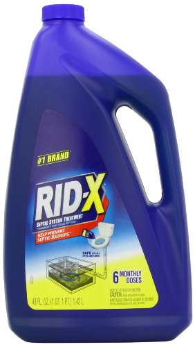 RID-X Liquid Septic Tank Additive, 48 Fluid Ounce