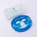 HealthAndYoga(TM) Anti-Fatigue Cooling Gel Face Mask with Self-Stick Strap - Facial Skin Refresh