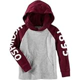 オシュコシュ OSHKOSH/ フードラグランロゴティ カラー トップス長袖Tシャツ 6ヶ月【並行輸入】