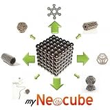 Top verarbeitetes Neocube Set Schwarz ++ 216 Neodym Magnetkugeln ++ Geschenkdosevon "poozle"