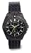 Accurist MB795B Gents black IP stainless steel chronograph watch with black dial