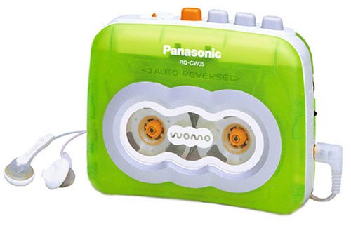 Panasonic RQ-CW05EG-G tragbarer Kassettenspieler grün