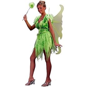 Neverland Fairy Tinkerbell Story Book Costume with Wings