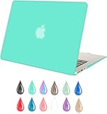 Mosiso - AIR 11-inch Soft-Touch Plastic Hard Case Cover for Apple MacBook Air 11.6" (Models: A1370 and A1465) (Hot Blue)