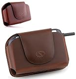 Brown Leather Case for Sony Ericsson P900 P910 P800