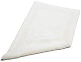 Pinzon Luxury Reversible 21-By-34-Inch Bath Rug, Ivory