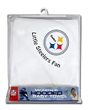 Pittsburgh Steelers Hooded Baby Towel (White)