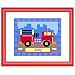 Trains, Planes and Trucks Truck Red Personalized Print