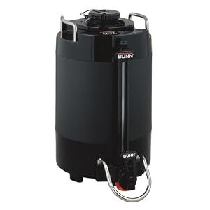 1.5 Gallon ThermoFresh Baseless Coffee Server (Black D�cor) by Bunn