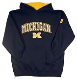 Michigan Wolverines Colosseum Youth Auto Hoodie