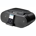 Sony ZS-S2iP CD Boombox with iPod Dock, Black