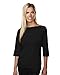 Tri-Mountain Women's Cypress Jersey 3 4 Sleeve Boat Neck Knit Shirt (4 Colors)
