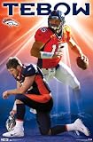 (22x34) Denver Broncos Tim Tebow Sports Poster Print