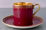 Review crown devon  / c1930 Crown Devon Fieldings Coffee Can and Saucer 1034