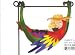 Outdoor Living : Parrot in Hammock Garden Yard Ornament