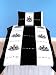 Newcastle United FC Stripe Duvet Cover and Pillowcase Bedding Image