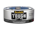 3M Scotch Transparent Duct Tape, 1.88-Inch by 20-Yard (2120-A)