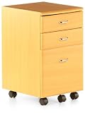 HJH Office/Buerostuhl24 673804 Rollcontainer Ekon buche