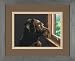 Gold Petite Pondering Pup Counted Cross Stitch Kit-7X5
