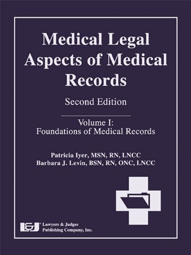 Medical Legal Aspects of Medical Records, Second Edition