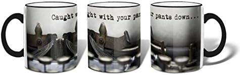 Retrospect Mug Gift Boxed - Pants Down - in gift box.
