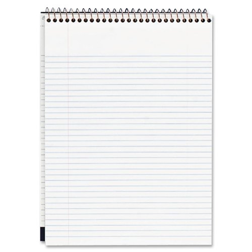 Mead 59882 Cambridge Premium Wirebound Legal Pad, Legal Rule, Letter, White, 70 Sheets/Pad