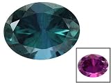 MINIMUM 1.25CT 8X6MM OVAL LAB CREATED ALEXANDRITE