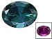 Jewelry : MINIMUM 1.25CT 8X6MM OVAL LAB CREATED ALEXANDRITE