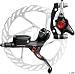 Avid Juicy Ultimate 185mm Front w/LH lever Black/Carbon 850mm hose