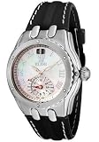 Women's Genesis Dual Time Black Silicone