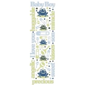 RAINDOTS WORD SHAPE BABY BOY by Alvin