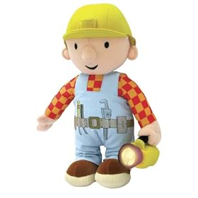 Learning Curve Bob the Builder - 12 in. Soft and Cuddly Nightlight by Learning Curve