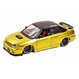 2002 Subaru Impreza WRX 1 24 Metallic Yellow w Black by Collectable Diecast