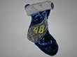 JIMMIE JOHNSON #48 17" PLUSH CHRISTMAS STOCKING with Car # & Car Colors
