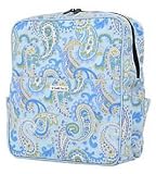 Bumble Bags Rbum-6028 Madeline Hanging Stroller Backpack Blue Paisley