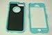 BeautyChase(TM) Iphone5/5S Defender Body Armor Case Comparable to Otterbox Defender Series (hot pink/light blue)