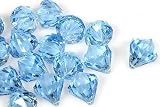 2lb of 20 Carat Blue Acrylic Diamonds - Big Diamonds Big Bling