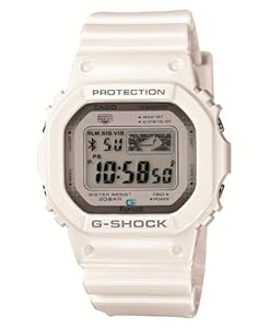 Casio G-shock Gb-5600aa Bluetooth 4.0 Watch (Ios Compatible, White) Fast Shipping By Fedex