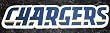San Diego Chargers Team Name NFL Car Magnet