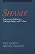 Shame: Interpersonal Behavior, Psychopathology, and Culture (Series in Affective Science)