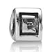 Pandora Damen-Bead  Sterling-Silber 925 Buchstabenelement "E" KASI 79323-E