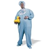 Be My Baby Jammies Plus (Blue) Adult