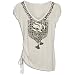 Southpole Deep V-Neck Puff Sleeve Top - Women's