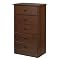 Fully Assembled Legend 5 Drawer Chest - Oak