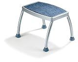 Polder LDR-6101 1-Step Designer Step Stool, Argento Silver