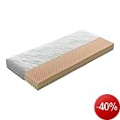 Badenia Bettcomfort 03887810159 Kaltschaummatratze mit Noppenauflage Trendline BT 310 H2 90 x 200 cm wei�