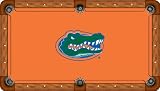 University of Florida Pool Table Felt - Professional 7ft - Gator Logo Orange
