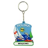 Flexible Keychain - MRAGOWO, Poland Lakeside City
