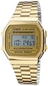 Casio Collection Unisex-Armbanduhr Digital Quarz A168WG-9EF