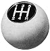 Hurst 1630025 White 5-Speed Replacement Shifter Knob